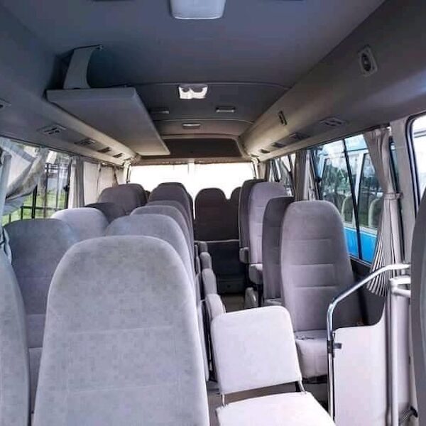 Rent a Toyota Coaster Bus Car Rental in Uganda