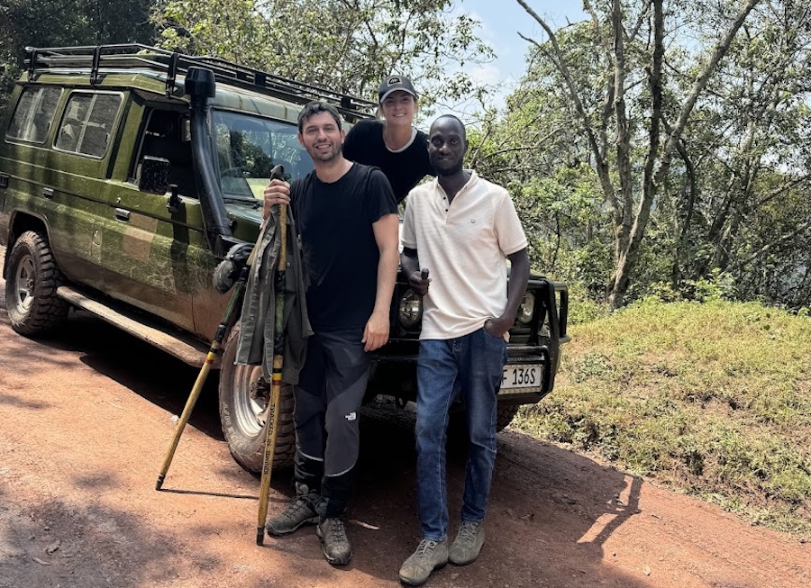 car hire + safari driver guide Uganda